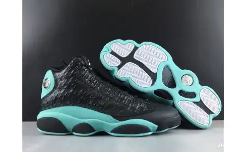 414571-030 JORDAN GREEN BLACK 13 414571-030 AIR ISLAND RETRO 0327